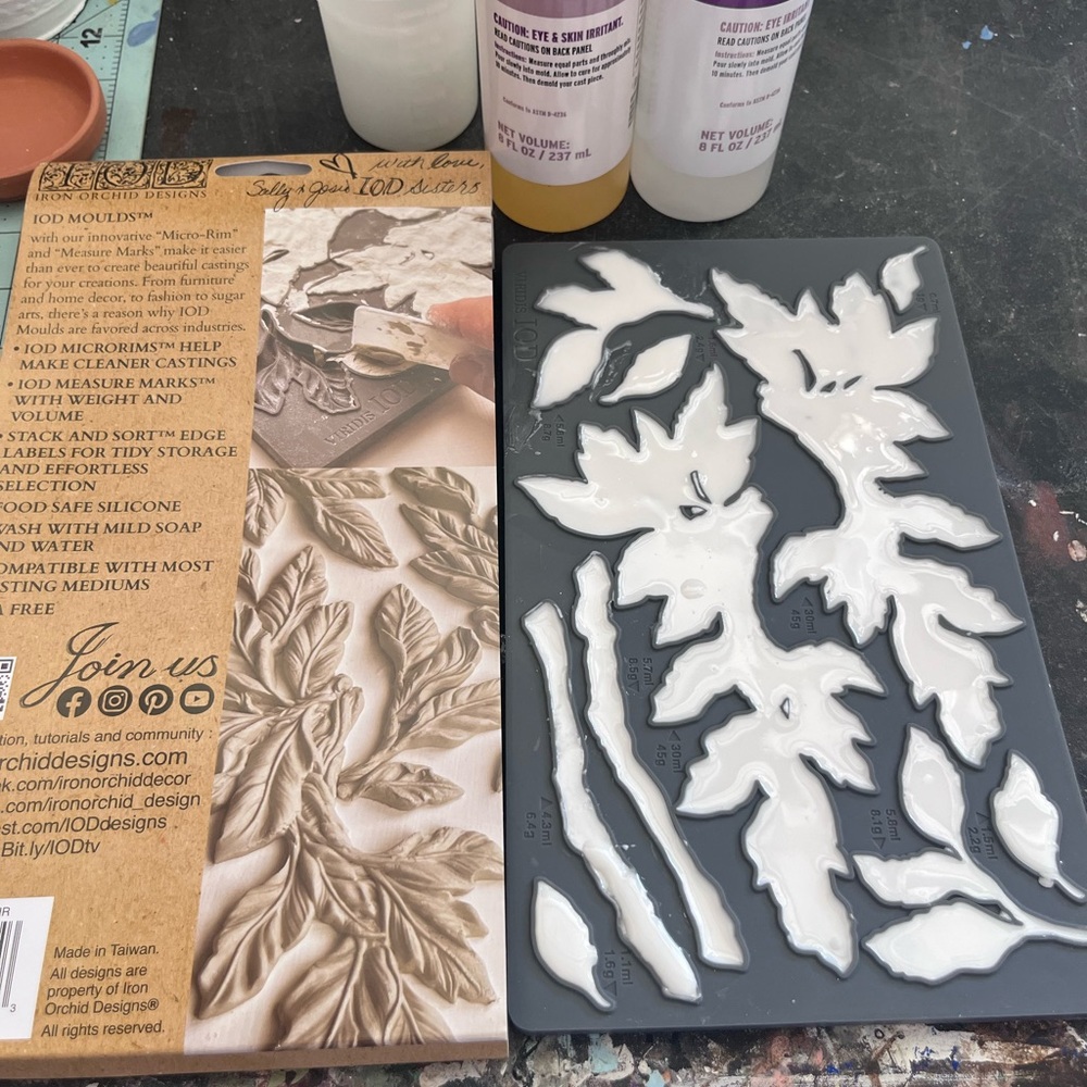 - IOD Mould Resin pieces